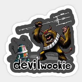 Devilwookie Rampage Sticker